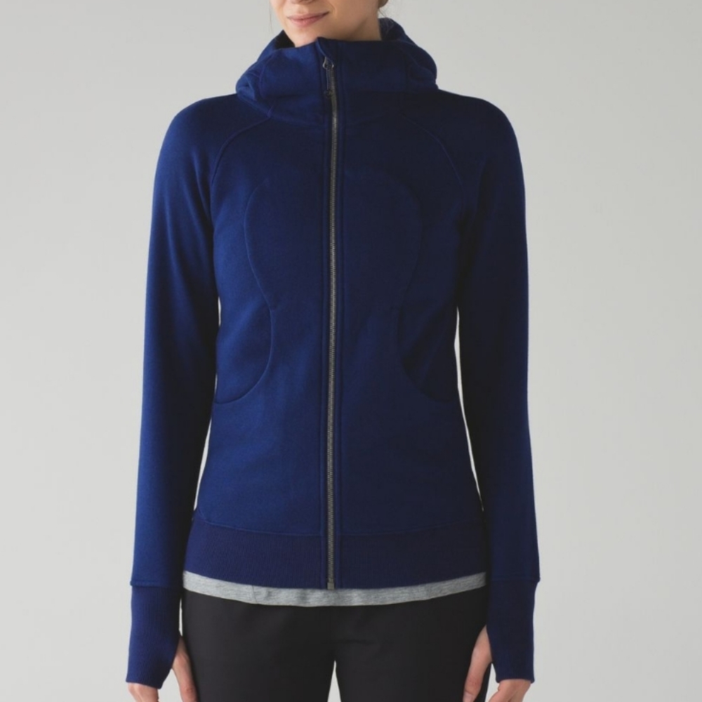 lululemon athletica Navy Blue Full-Zip Hoodie